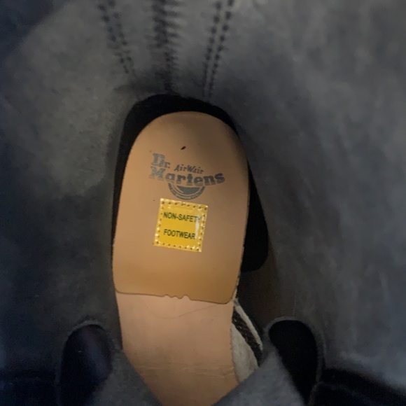 Doc martens steel toe boots
